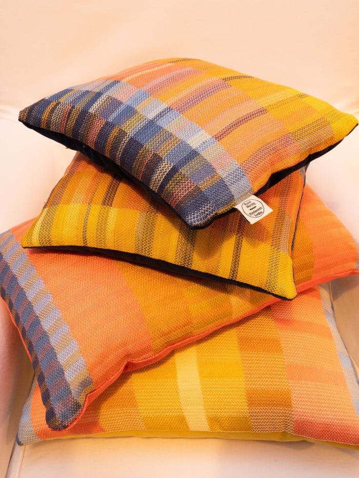 Orange cushions